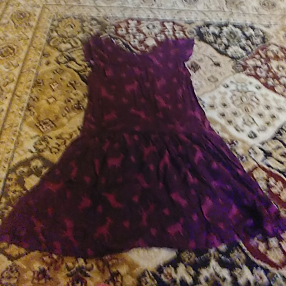 Cute Purple Deer Dress